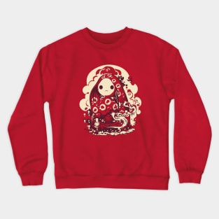 Chibi Obake - Japanese Folklore Crewneck Sweatshirt